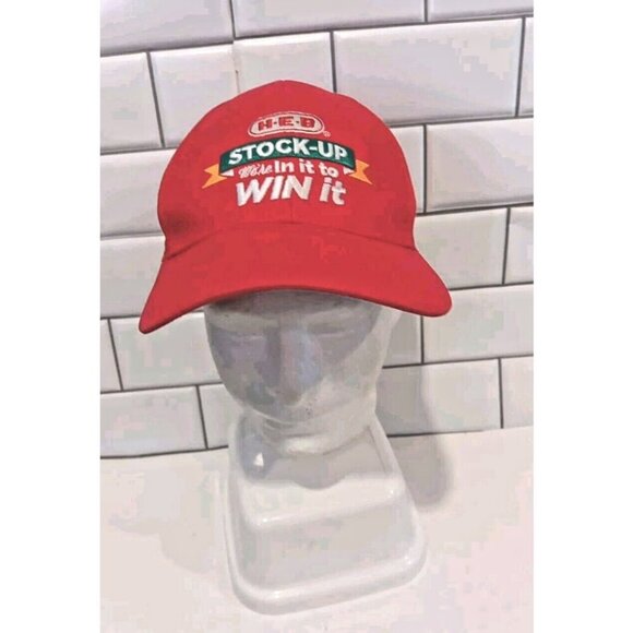 H.E.B. Grocery HEB Stock Up We're in It To Win It Cap Strap back Hat - Picture 10 of 10